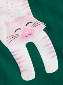 NAME IT Langærmet Bluse Veen  Aventurine Pink Cat